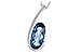 L225-73994: NECK 4.48 LONDON BLUE TOPAZ 4.60 TGW