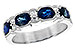 L225-81258: LDS WED RG 1.72 SAPPHIRE 1.90 TGW (5x4MM SAPP)