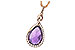L225-81267: NECK 3.91 AMETHYST 4.10 TGW