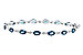 L226-69449: BRACELET 7.20 LONDON BLUE TOPAZ 7.36 TGW