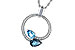 L226-70312: NECK 1.22 BLUE TOPAZ 1.40 TGW