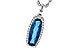 L226-71185: NECK 1.58 LONDON BLUE TOPAZ 1.70 TGW