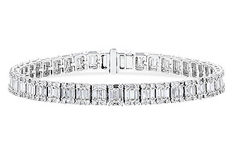 L310-29421: BRACELET 2.72 TW BAGUETTES 4.10 TW