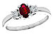 L310-35785: LDS RG .43 RUBY .57 TGW
