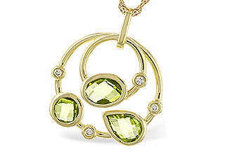 L311-18467: NECKLACE 2.20 PERIDOT 2.26 TGW