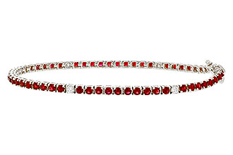L311-19449: BRACELET 3.04 RUBY 3.29 TGW (7")