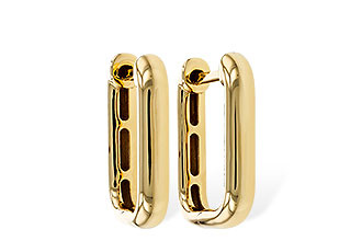 L311-24903: GOLD EARRINGS (15MM)