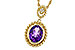 L311-26667: NECKLACE 1.38 AMETHYST 1.40 TGW (9x7MM AMY)