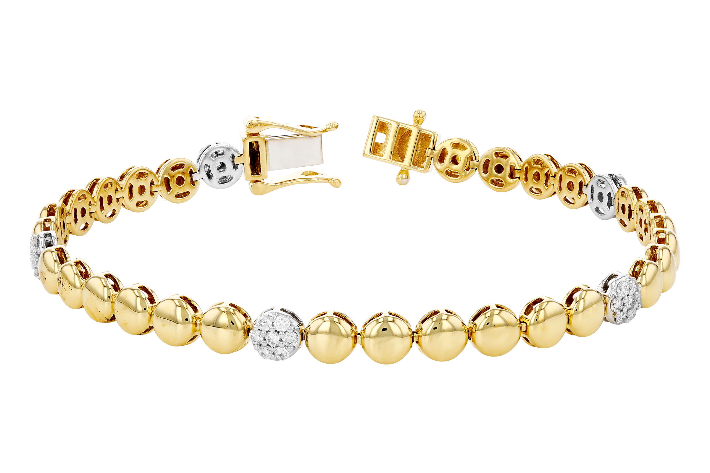 L312-10340: BRACELET .50 TW (7")