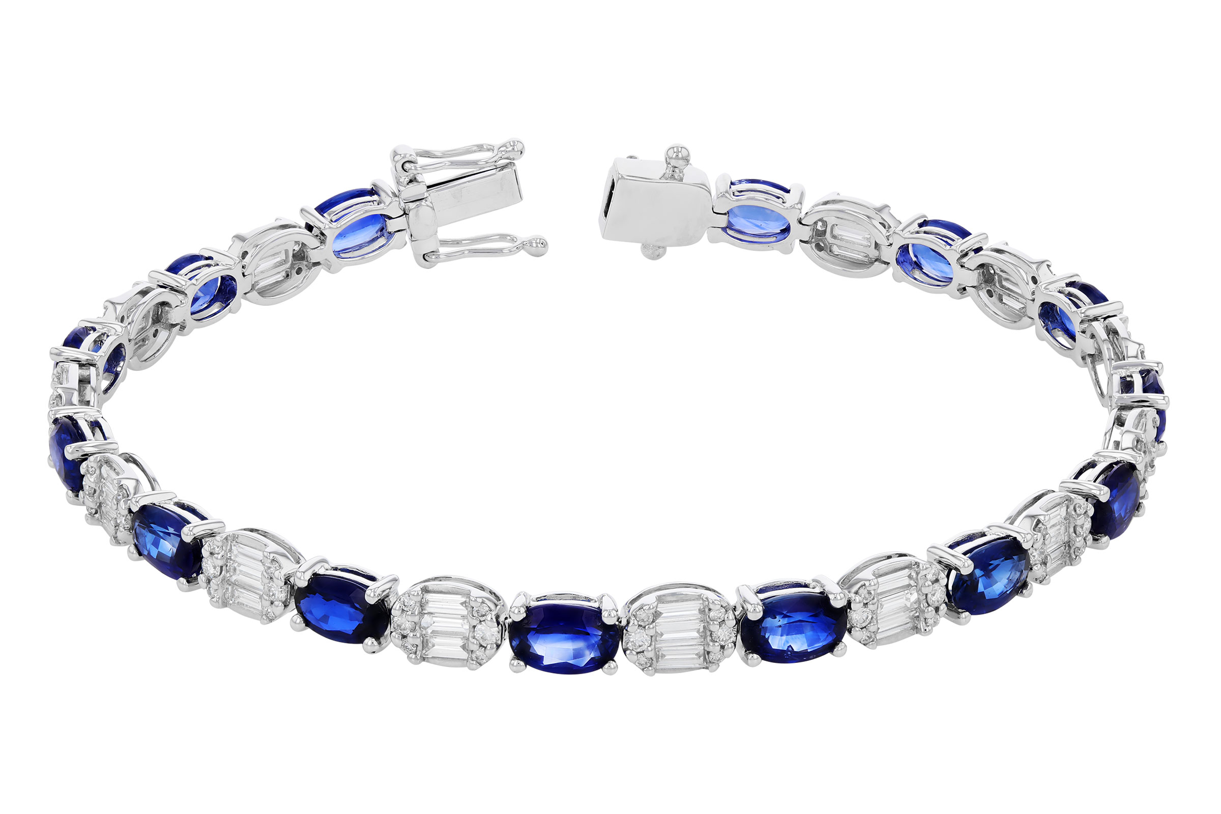 L312-10358: BRACELET 7.28 TW SAPPHIRE 8.98 TGW (7")