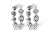 M037-54821: EARRINGS .22 TW