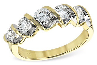 M129-42176: LDS WED RG 1.00CT TW