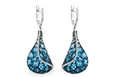 M223-95749: EARR 6.86 BLUE TOPAZ 7.05 TGW