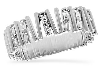 M226-68467: LDS DIA WED RG .24 TW BAGUETTES