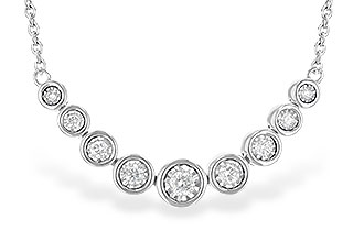 M226-68476: NECKLACE .25 TW (18")