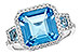 M226-71230: LDS RG 4.40 TW BLUE TOPAZ 4.60 TGW