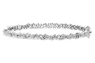 M309-37594: BANGLE .84 TW BAGUETTE DIAS
