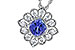 M310-30358: NECK .98 TANZANITE 1.24 TGW (6MM TANZ)
