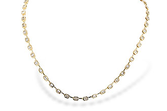 M310-32130: NECKLACE 2.05 TW BAGUETTES (17 INCHES)