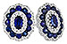 M310-35803: EARR 1.77 TW SAPPHIRE 2.24 TGW (5x3MM SAPP)