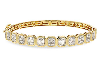 M311-18521: BANGLE .81 TW BAGUETTE 1.00 TW