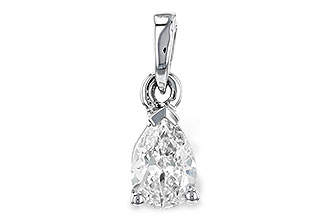 M311-20303: PENDANT .28 PEAR SHAPE