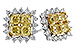 M311-22130: EARR 1.04 FANCY YELLOW DIAMONDS 1.44 TW