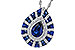 M311-22167: NECK 2.05 TW SAPP 2.29 TGW (7x5MM PS)