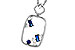 M311-23949: NECKLACE .35 TW SAPPHIRE .46 TGW