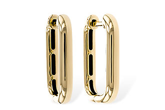 M311-23994: GOLD EARRINGS (18MM)