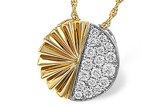 M311-24821: NECKLACE .50 TW
