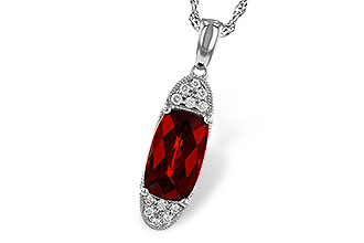 M311-24830: NECK 2.45 GARNET 2.55 TGW