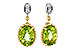 M311-25794: EARR 1.36 TW PERIDOT 1.42 TGW (7x5MM OV)