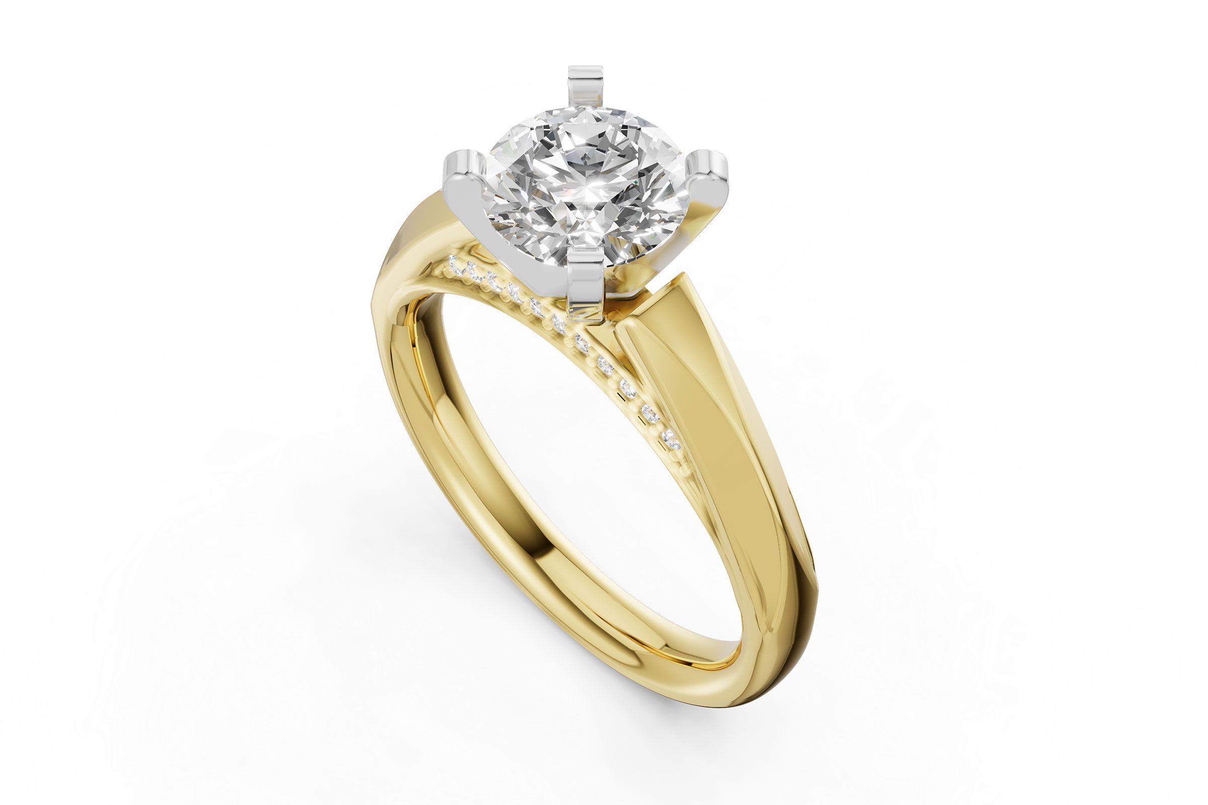 M312-10276: LDS SEMI DIA RG .08 TW