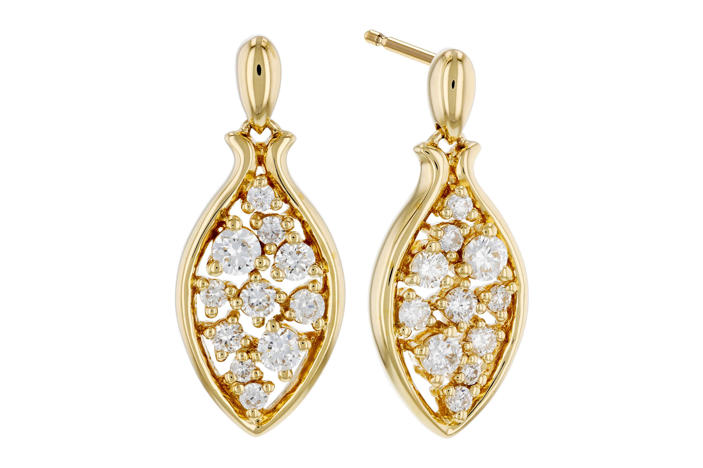M312-11203: EARRINGS .40 TW